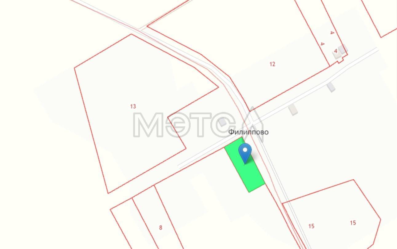 Земельный участок Для ведения личного подсобного хозяйства 1500.00 кв. м. Здание Жилое 24.90 кв. м. - Изображение 1