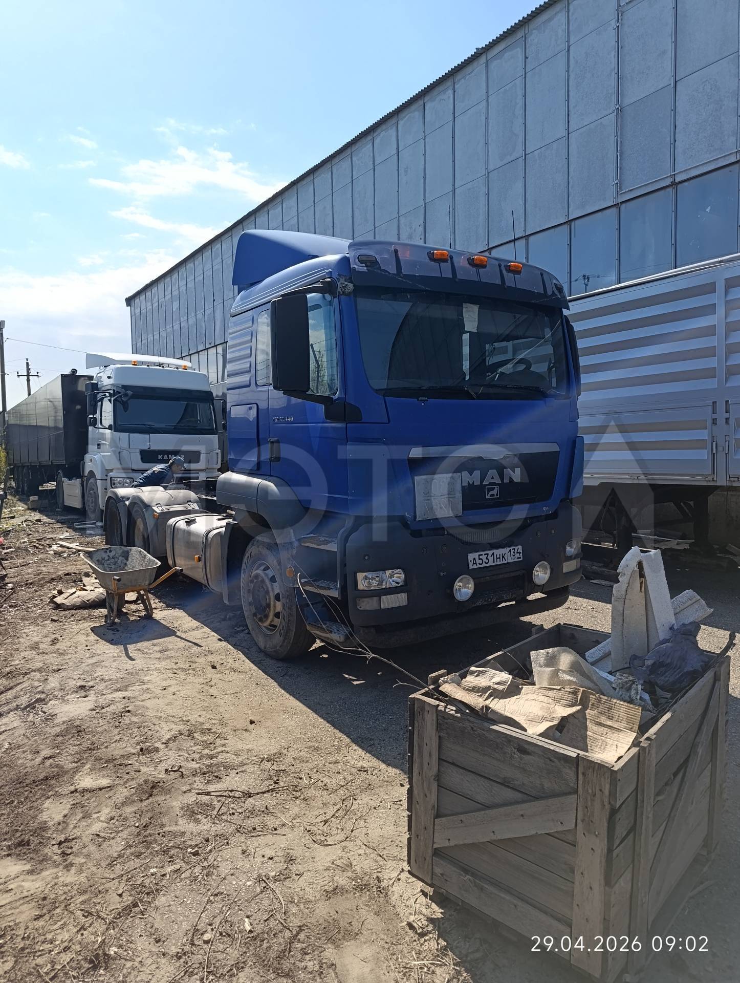 Грузовой седельный тягач MAN TGS 33.440 6x4 BLS-W, 2012 года - Изображение 1