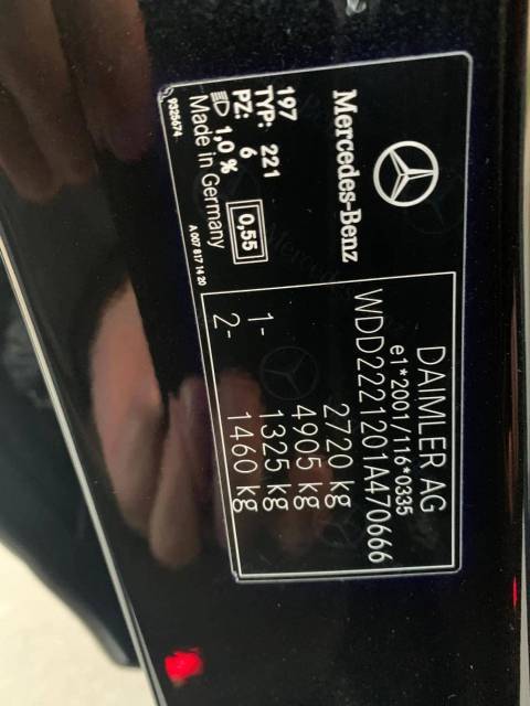 Mercedes-Benz S-Класс, 2019 года, 285 лс, 336888 км, АКПП - Изображение 22