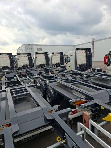 Специализированный, полуприцепконтейнеровоз HASTRAILER PROCON 3 axles, 2023 года - Изображение 2