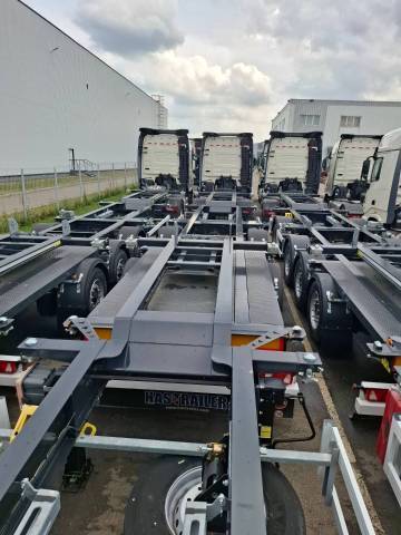 Специализированный, полуприцепконтейнеровоз HASTRAILER PROCON 3 axles, 2023 года - Изображение 3