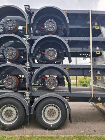Полуприцепконтейнеровоз HASTRAILER PROCON 3 axles, 2023 года - Изображение 19