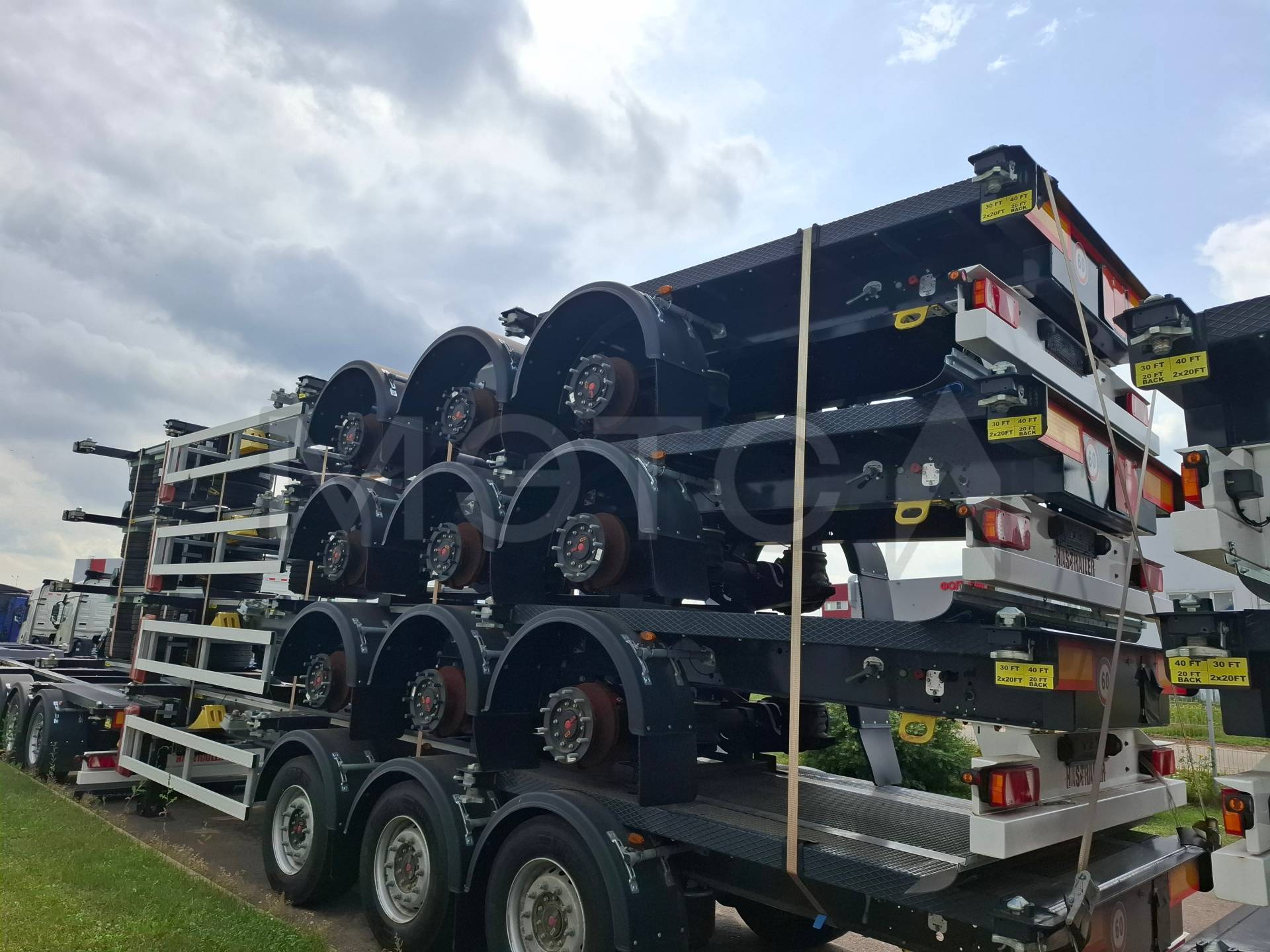 Полуприцепконтейнеровоз HASTRAILER PROCON 3 axles, 2023 года - Изображение 1