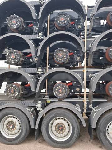 Полуприцепконтейнеровоз HASTRAILER PROCON 3 axles, 2023 года - Изображение 14