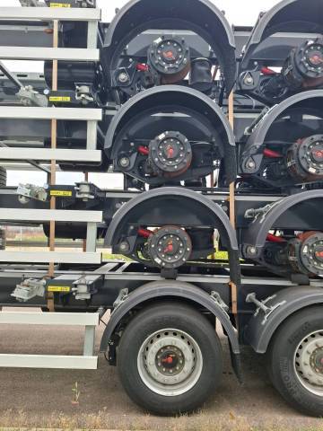 Полуприцепконтейнеровоз HASTRAILER PROCON 3 axles, 2023 года - Изображение 17