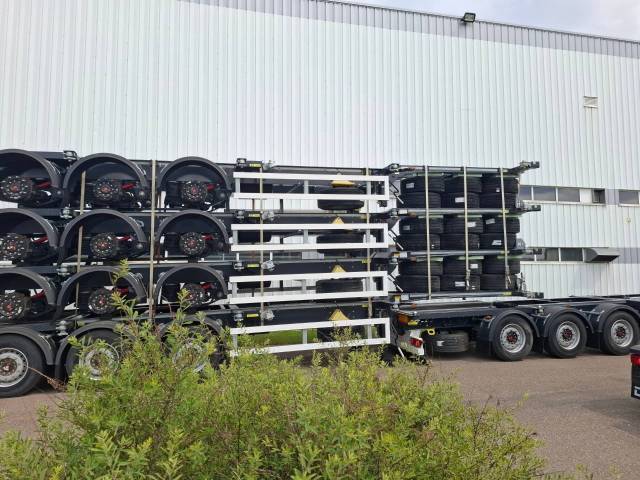 Полуприцепконтейнеровоз HASTRAILER PROCON 3 axles, 2024 года - Изображение 9