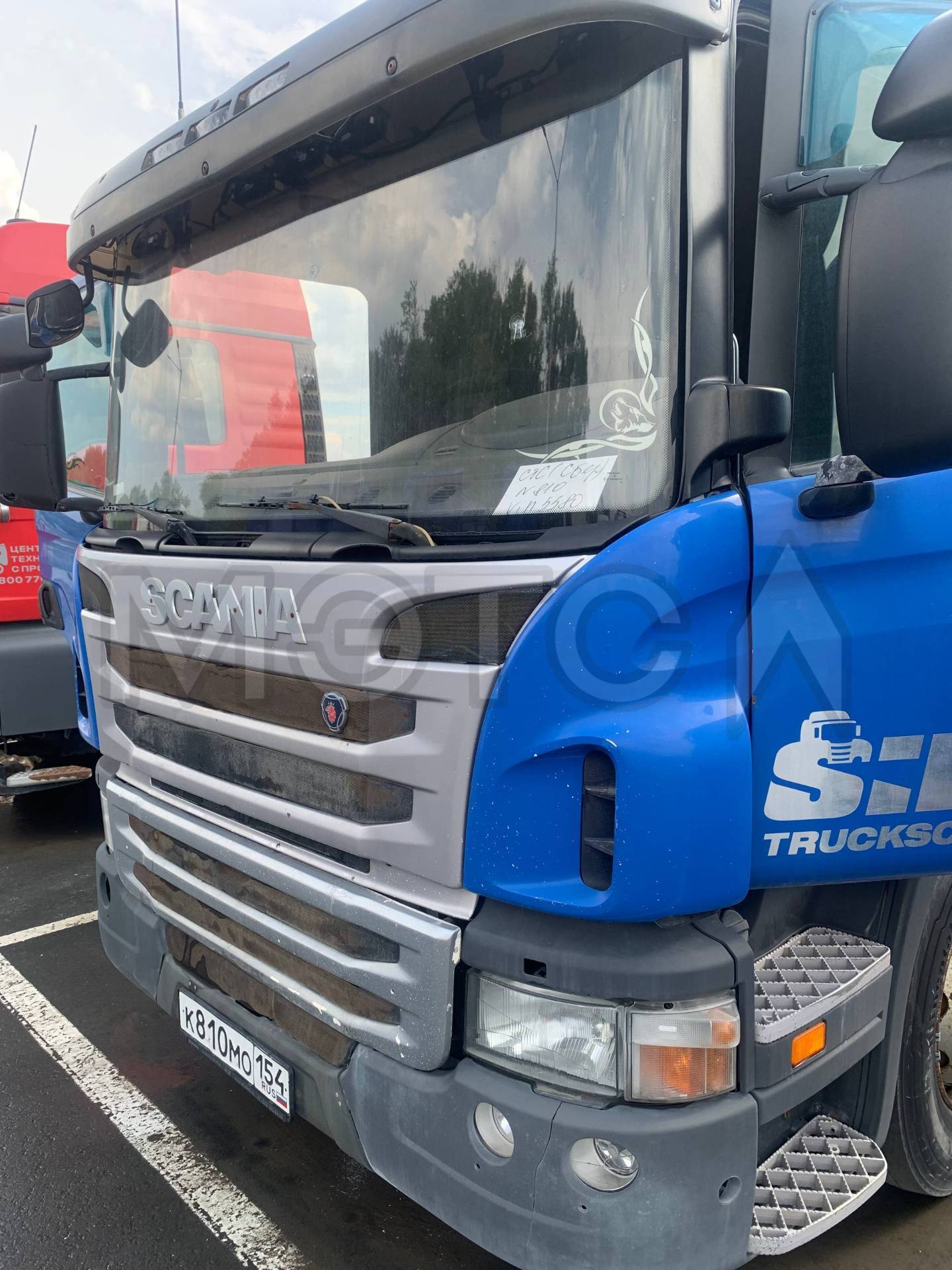 Грузовой тягач седельный Scania P400, 2013 года - Изображение 1