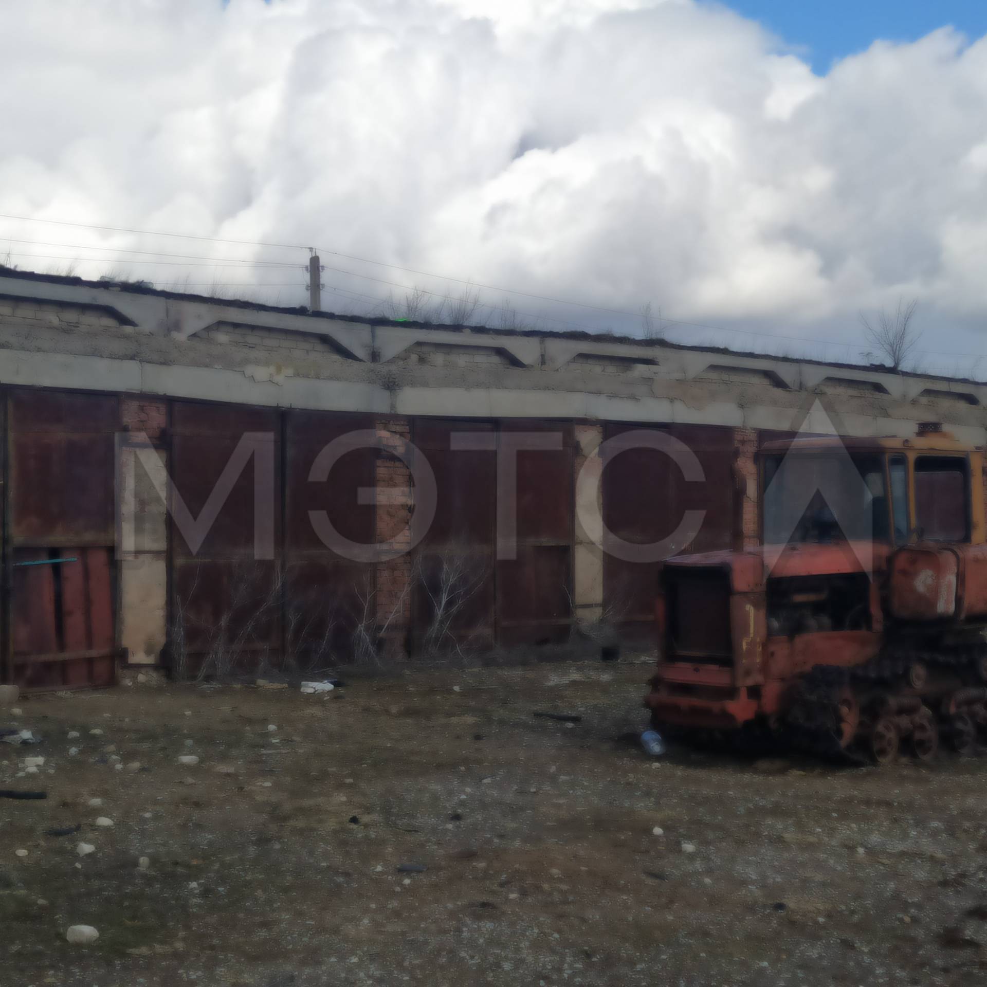 Здание гаража 510,9 кв.м и земельный участок 6161 кв.м в Калмыкии - Изображение 1