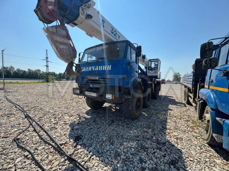 Кран автомобильный КС-55729-5B на шасси КАМАЗ, 2013 года - Изображение 1