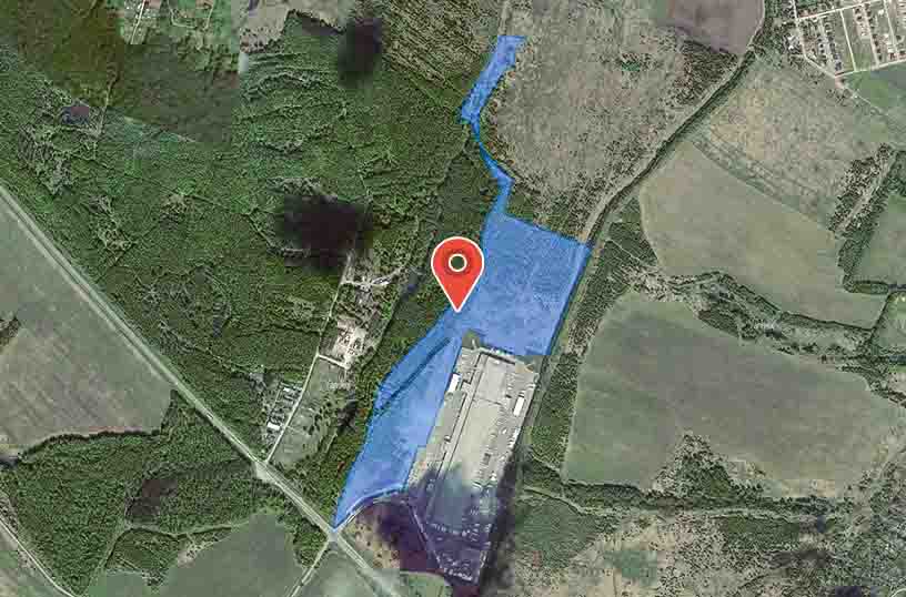 Участок промназначения 27,3 га в пригороде Тулы - Изображение 1