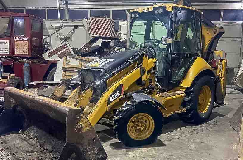 Экскаватор-погрузчик CAT428E, 2011г. - Изображение 1