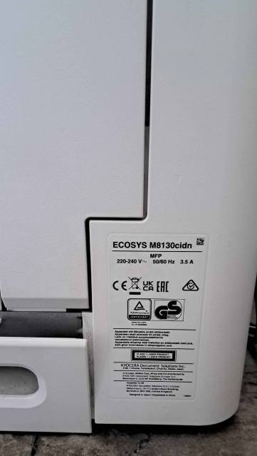МФУ лазерный KYOCERA Color М8130сidn, А3, цветной, лазерный, белый - Изображение 6
