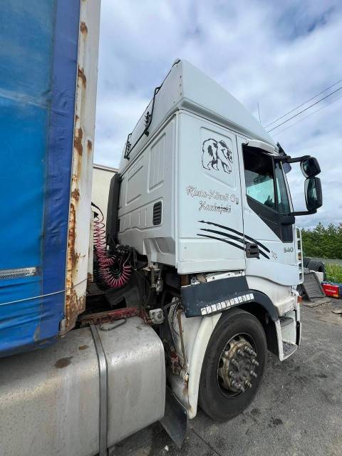 Тягач IVECO STRALIS SM1V4832A, 2004 года; Полуприцеп KRONE SD ТЕНТОВАННЫЙ, 2008 года - Изображение 2