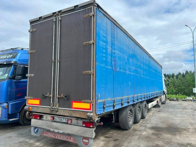 Тягач IVECO STRALIS SM1V4832A, 2004 года; Полуприцеп KRONE SD ТЕНТОВАННЫЙ, 2008 года - Изображение 3