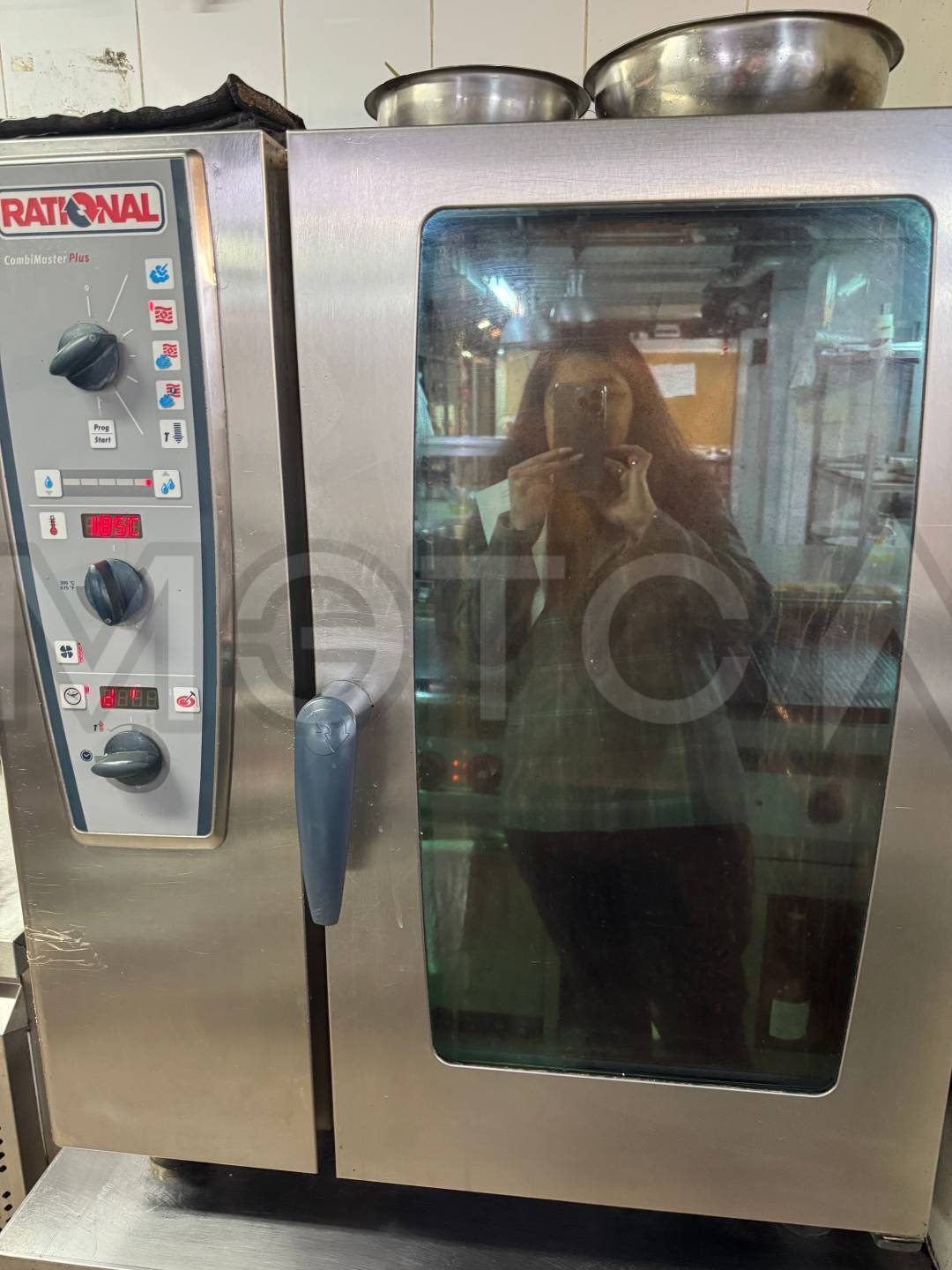 Пароконвенкомат RATIONAL Combi Master СМ101+ стенд 960х810х600 нерж.TECNOEKA 1010 (инв. № С00003920) - Изображение 1