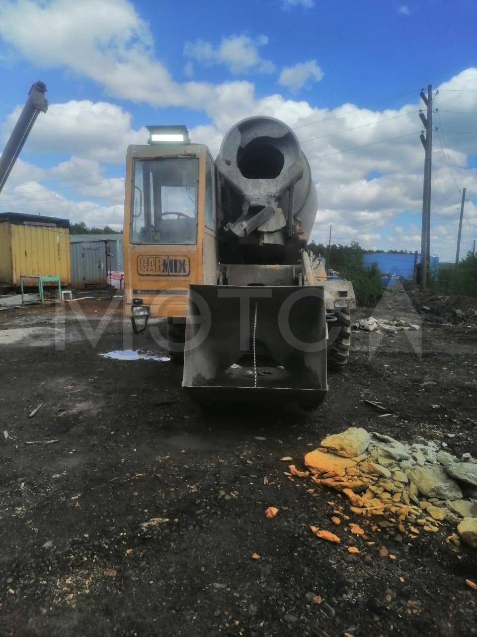 Бетоносместитель с самозагрузкой CARMIX 5,5XL, 2016 года - Изображение 1