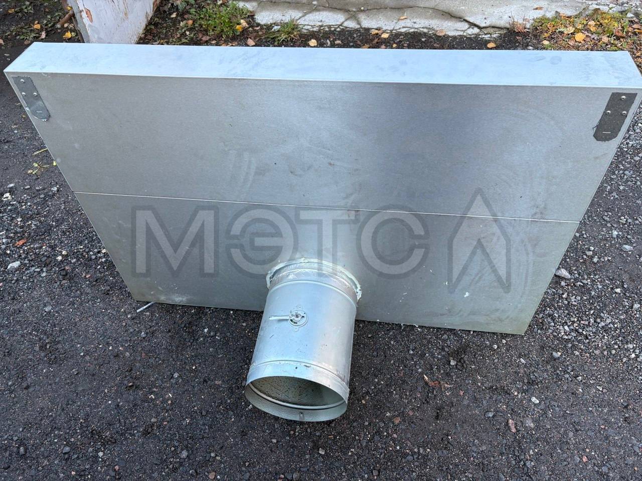 Зонт вытяжной пристенный, 1200х700х400мм, KAYMAN ЗВП-211/1207 - Изображение 1