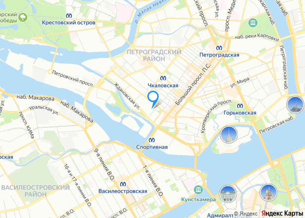 Машино-место в Санкт-Петербурге, 13,7 кв.м - Изображение местоположения