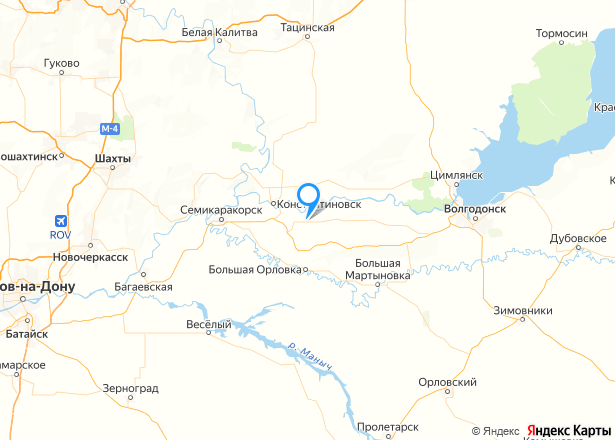 Полиэтиленовые водоводы, насосная станция, фильтростанция песчано-гравийная - Изображение местоположения