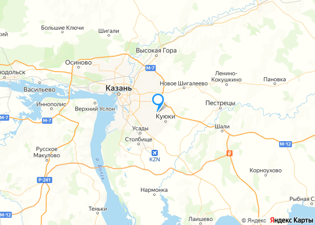 Земельный участок, 600 кв.м в Татарстане - Изображение местоположения