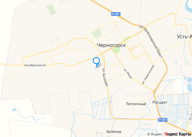 1/8 доля дома в Черногорске - Изображение местоположения