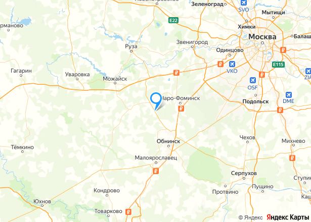 Земельный участок 830 кв. м. в Московской области - Изображение местоположения