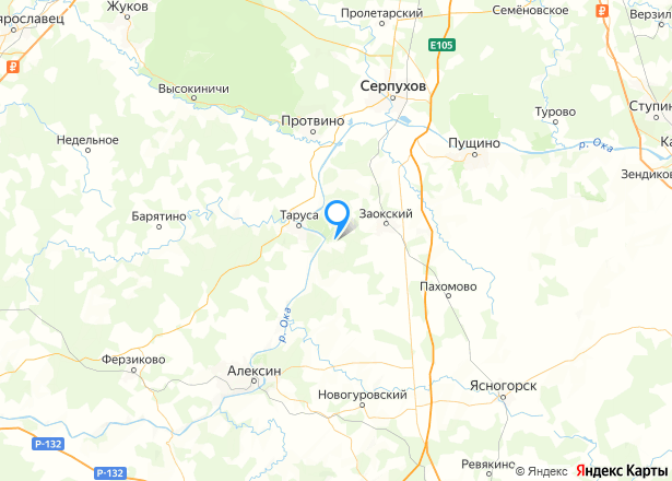 Земельный участок в Тульской обл., 552+/-8 кв.м. - Изображение местоположения