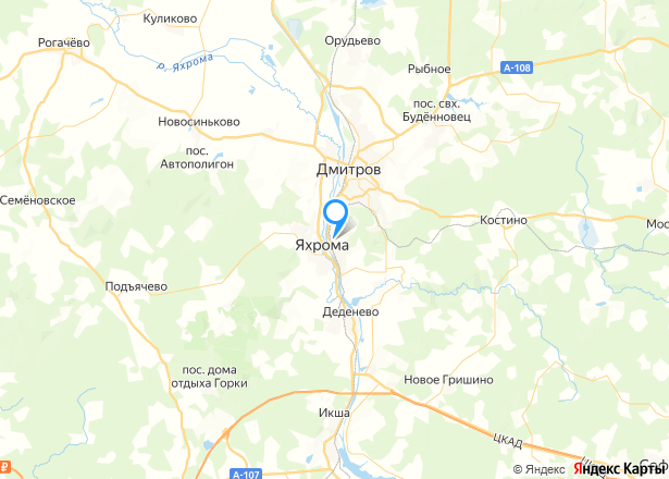 Жилой дом, общей площадью 47,4 кв. м, кадастровый номер 50:04:0020205:187, расположенный по адресу: Российская Федерация - Изображение местоположения