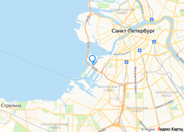 Помещения в Санкт-Петербурге, 1452,5 кв.м. - Изображение местоположения