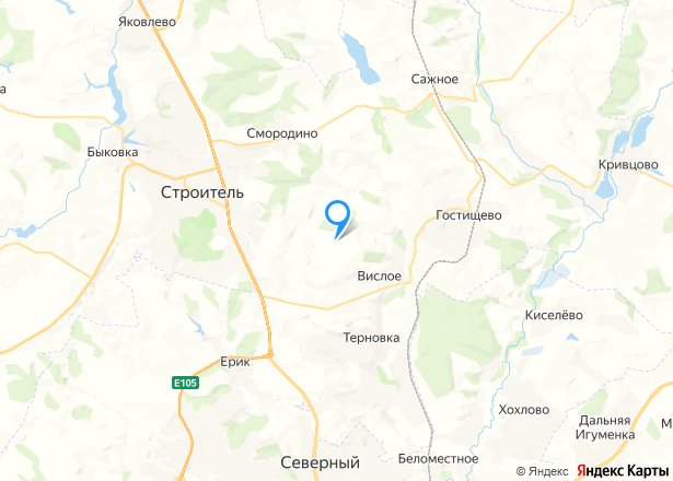 490/218562 доли на земельный участок в Белгородской обл. - Изображение местоположения