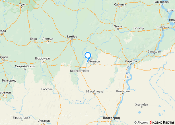 1/2 доля дома, доли зданий и 1/2 доля земельного участка в Саратовской обл. - Изображение местоположения