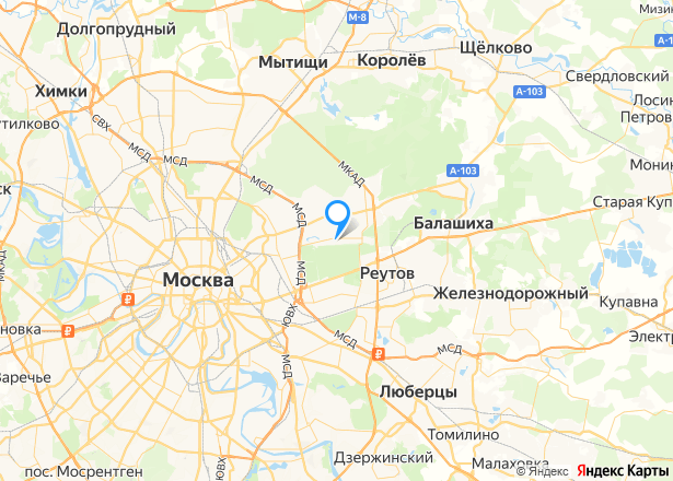 Квартира в Москве, 133,3 кв.м, 5 комн. - Изображение местоположения