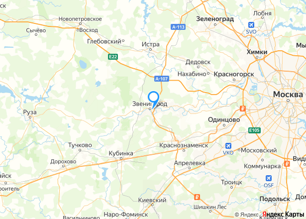 Объект недвижимости (помещение), площадь 14,6 кв. м, кадастровый номер 50:49:0010110:1755 - Изображение местоположения