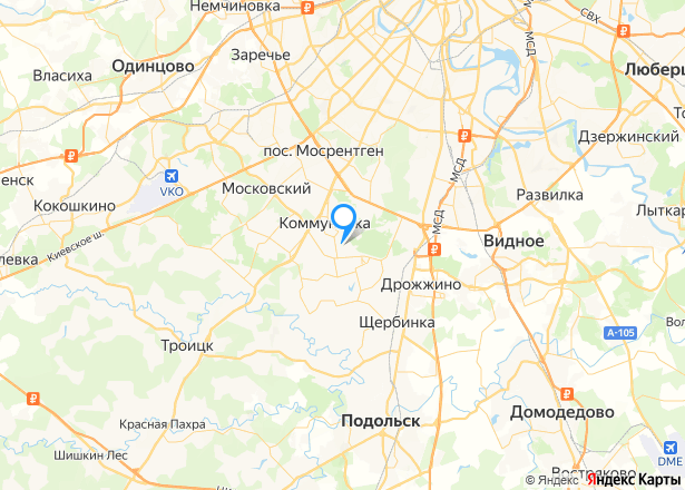 Квартира в Москве, 18,8 кв.м. - Изображение местоположения