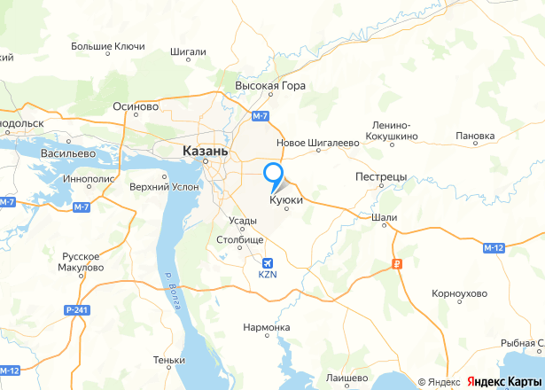 Земельный участок, 600 кв.м в Татарстане - Изображение местоположения