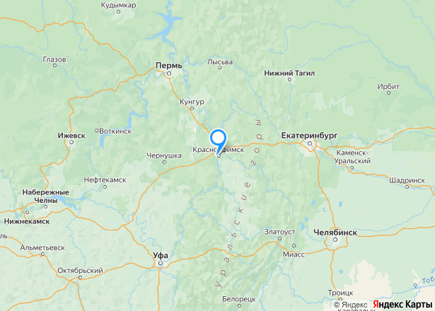 Дом 46,8 кв.м. и земельный участок 279 кв.м. в Свердловской обл. - Изображение местоположения
