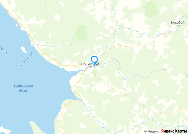 Земельный участок в Ярославской обл., 694 кв.м - Изображение местоположения