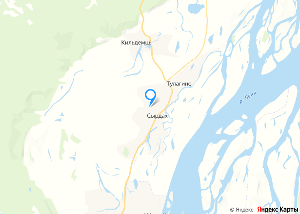 Земельный участок в Якутске, 1431 +/- 13 кв.м. - Изображение местоположения