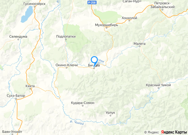 Земельный участок в Бурятии, 595+/-17 кв.м. - Изображение местоположения