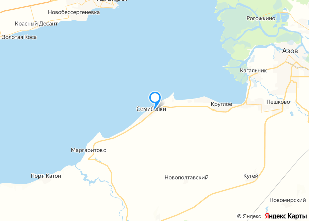 1/2 доля дома в Ростовской обл. - Изображение местоположения