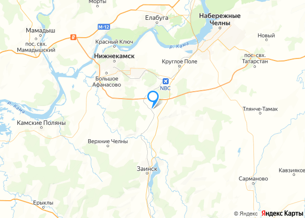 Офисное помещение в Татарстане, 637 кв.м. - Изображение местоположения