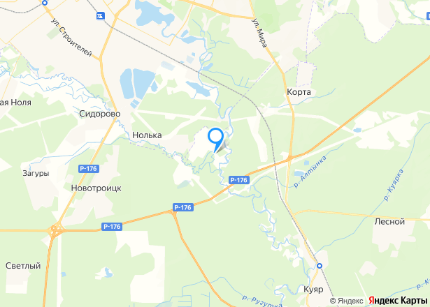 Земельный участок в Марий Эл, 999 кв.м - Изображение местоположения