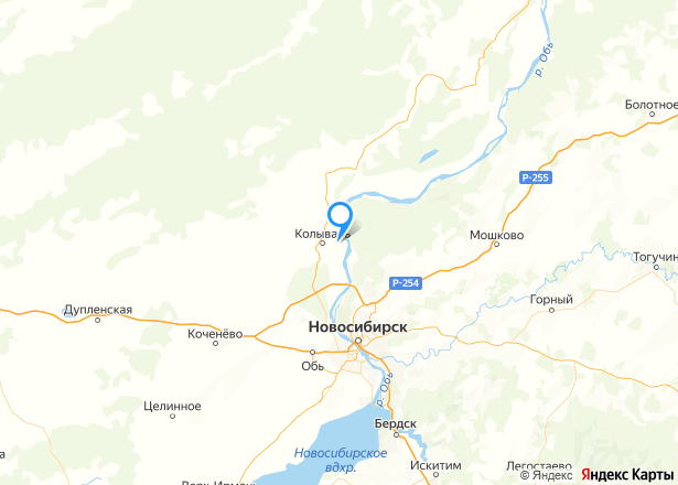 Земельный участок в Новосибирской области, 769 кв.м. - Изображение местоположения