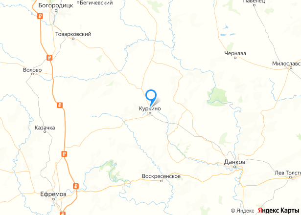 Дом в Тульской обл., 55,6 кв.м. - Изображение местоположения
