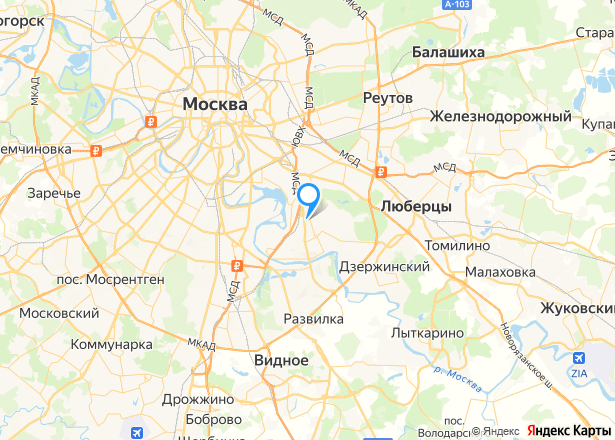 Кладовка в Москве, 5,5 кв.м. - Изображение местоположения