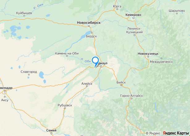 Земельный участок, площадью 1021 кв.м (кадастровый (условный) номер: 22:31:030303:3363 - Изображение местоположения