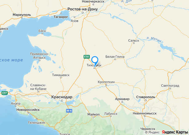 Земельный участок в Краснодарском крае, 311+/-6 кв.м. - Изображение местоположения