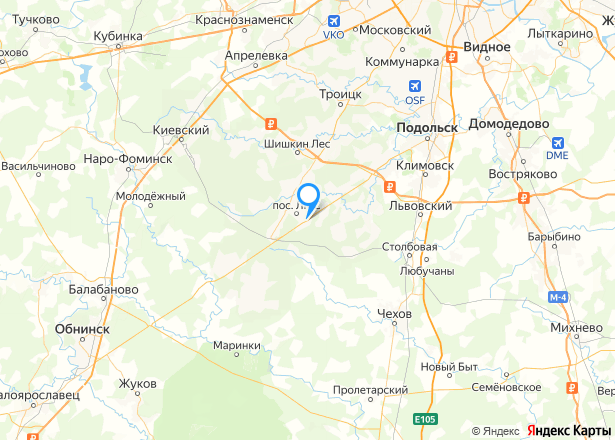 Земельный участок для ИЖС, 600 +/- 9 кв. м, Москва, деревня Ясенки, кадастровый номер 77:22:0030517:456 - Изображение местоположения