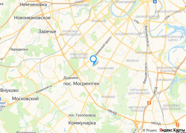 Парковочное место в Москве, 19,6 кв.м. - Изображение местоположения
