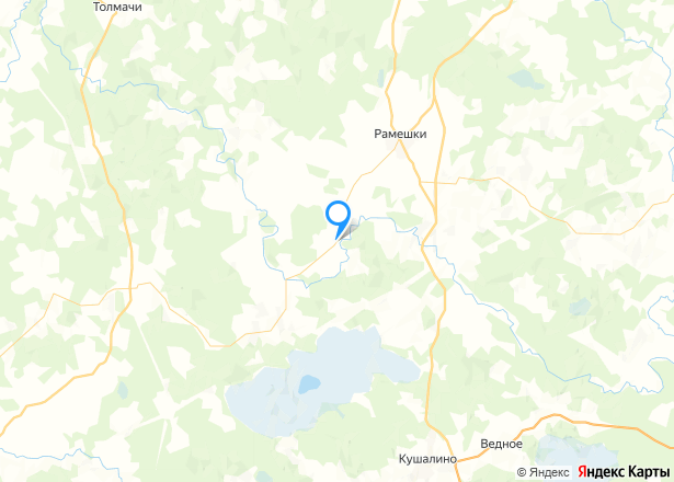 Земельный участок в Тверской обл., 5000 +/- 619 кв.м. - Изображение местоположения